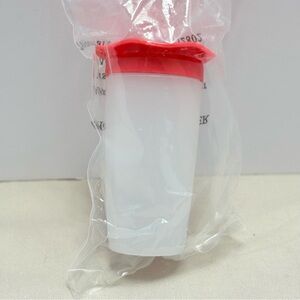 Tupperware open house Red Salt & Pepper Shaker Set